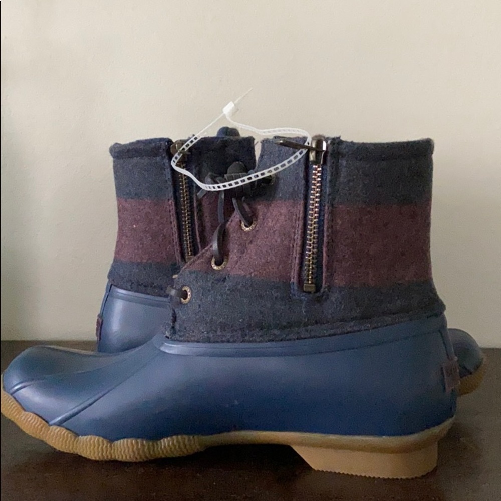 Women's Sperry Saltwater Duck Boots Size 7